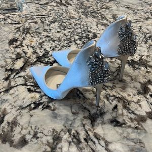 Ted baker white wedding shoes. Diamond back.